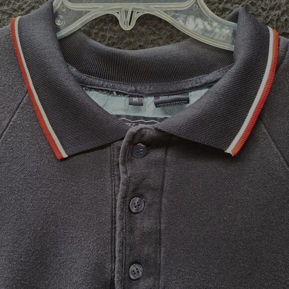 Rock Point Mens Polo Multi-Color Size Medium 100% Cotton Patriotic Pullover - Picture 8 of 12